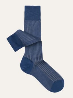 Light blue/White