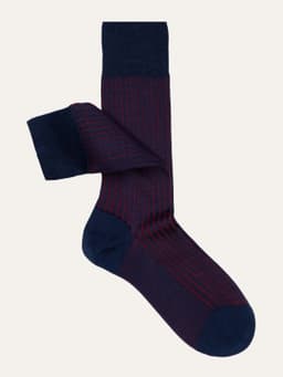 Navy blue/Red