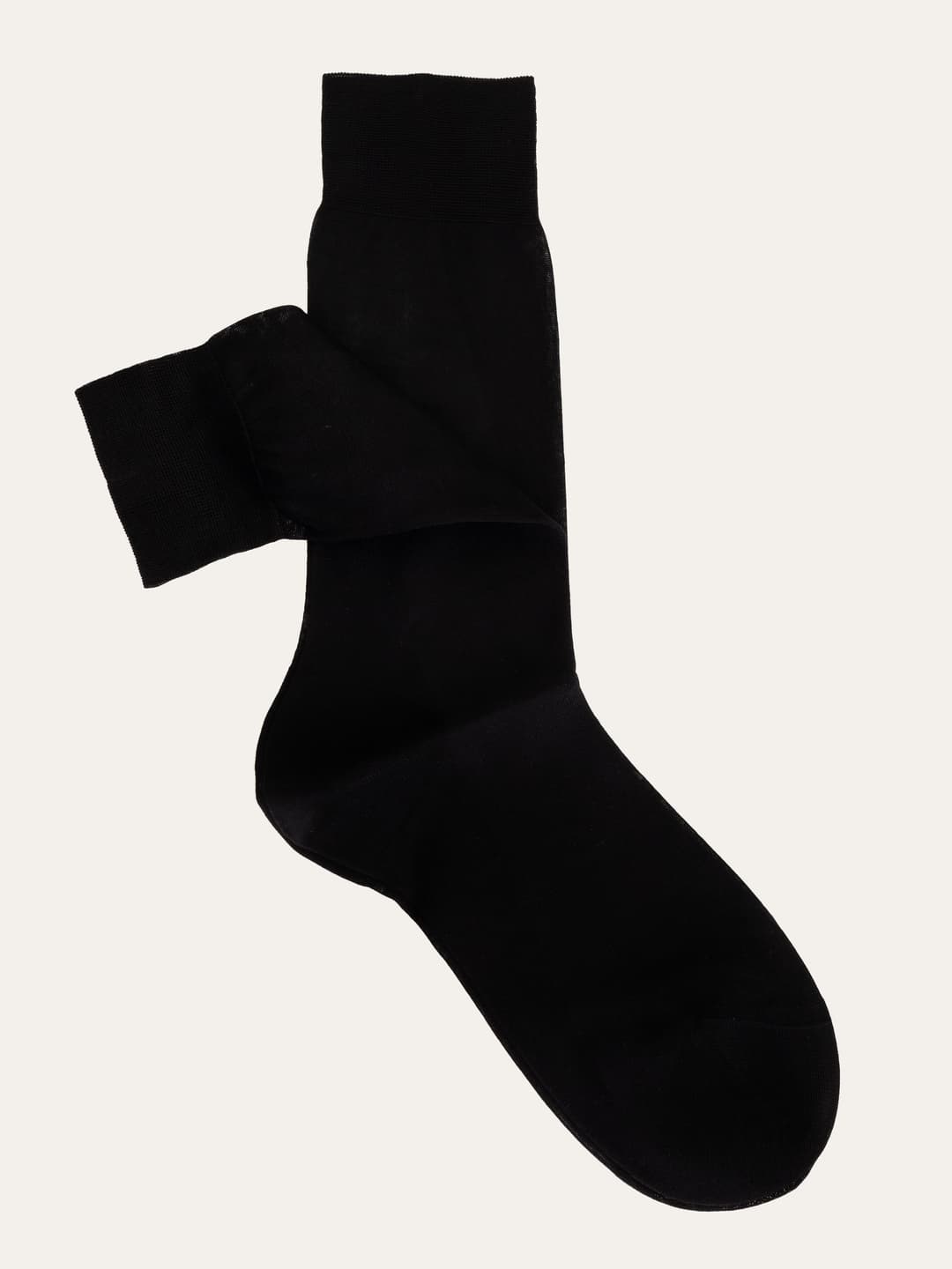 Short chiffon socks in 100% Lisle Cotton