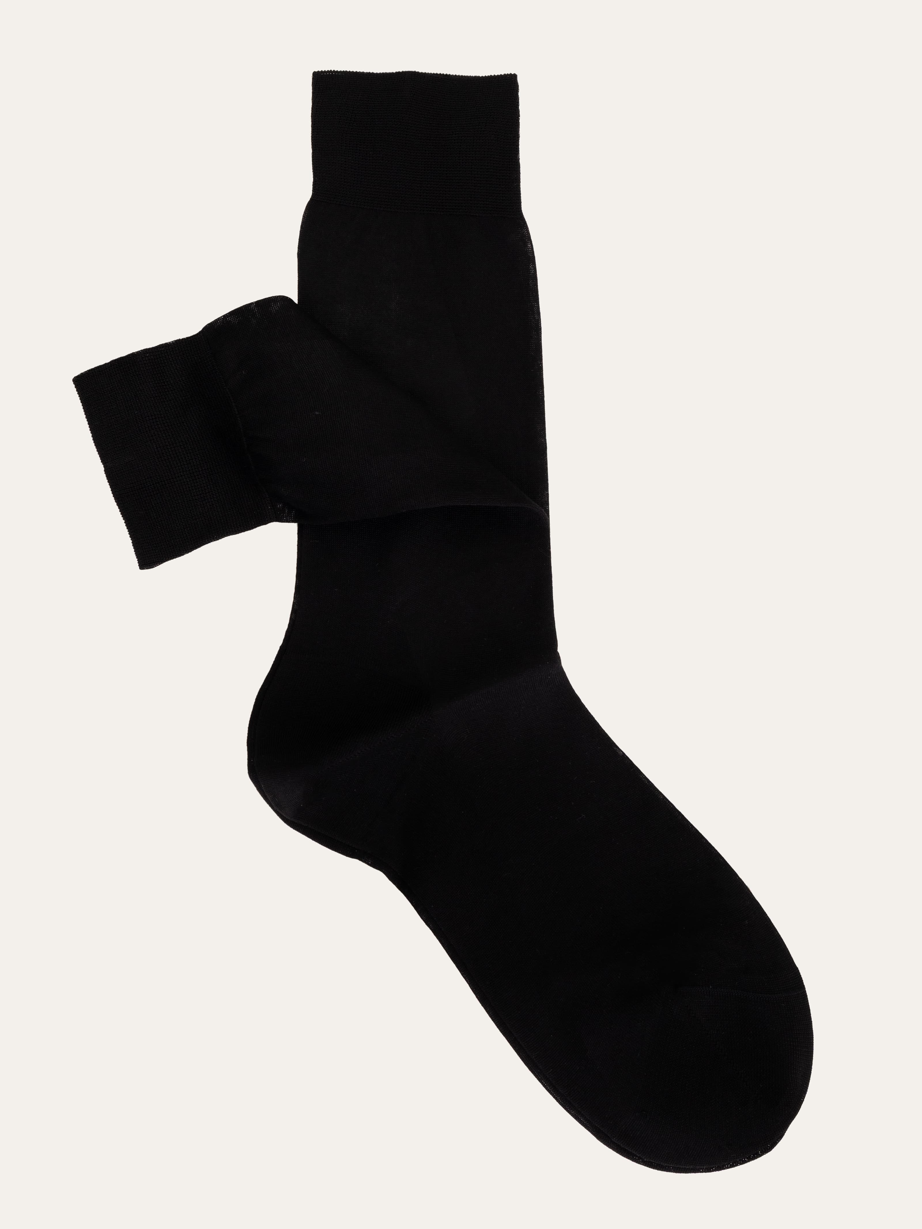 Short chiffon socks in 100% Lisle Cotton