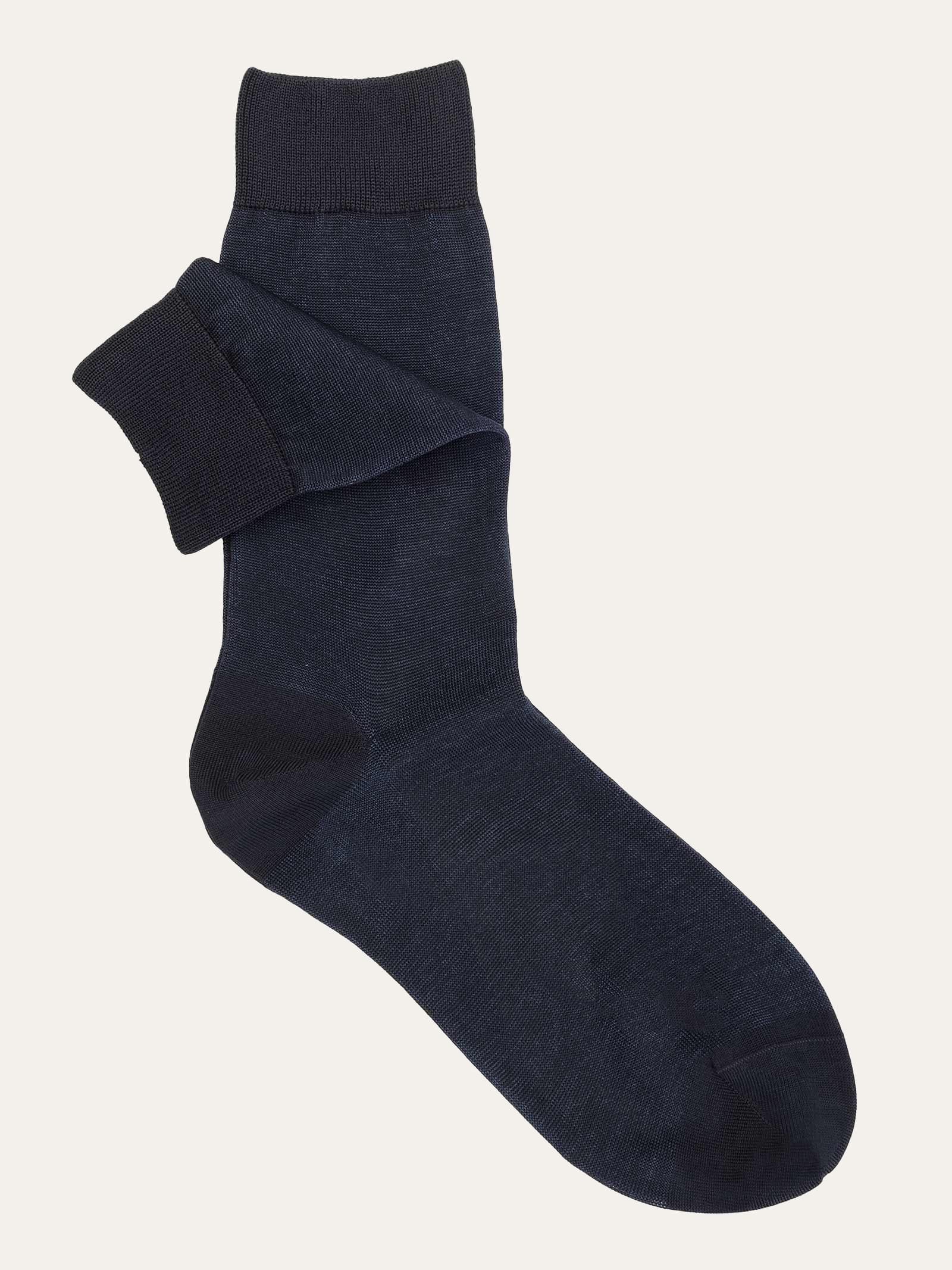 Calze corte in 100% cotone Filo di Scozia