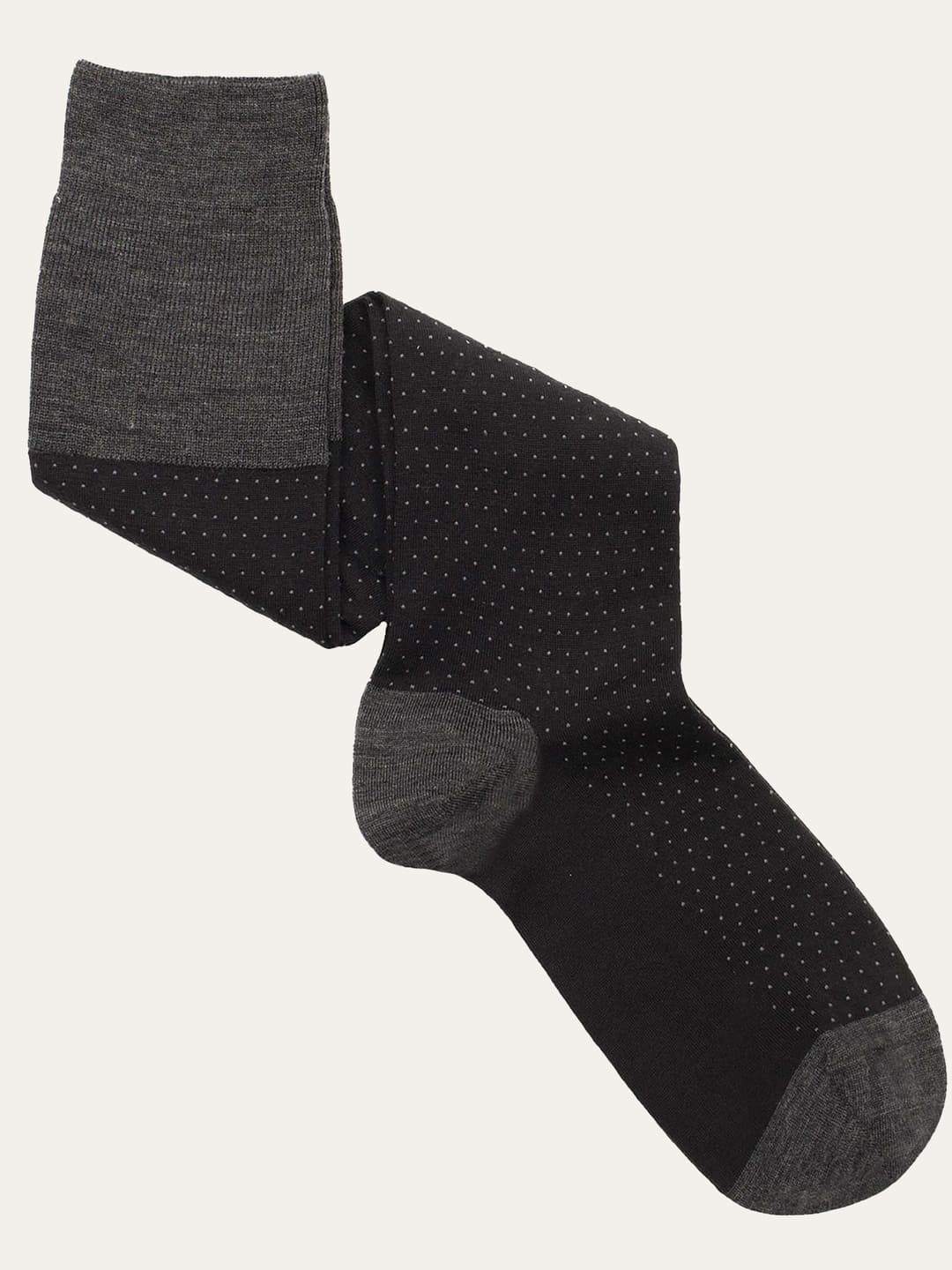 Long pin dot Pattern Wool Socks