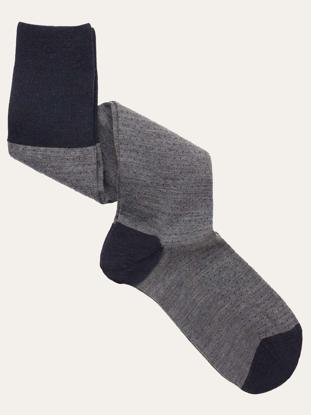 Long pin dot Pattern Wool Socks
