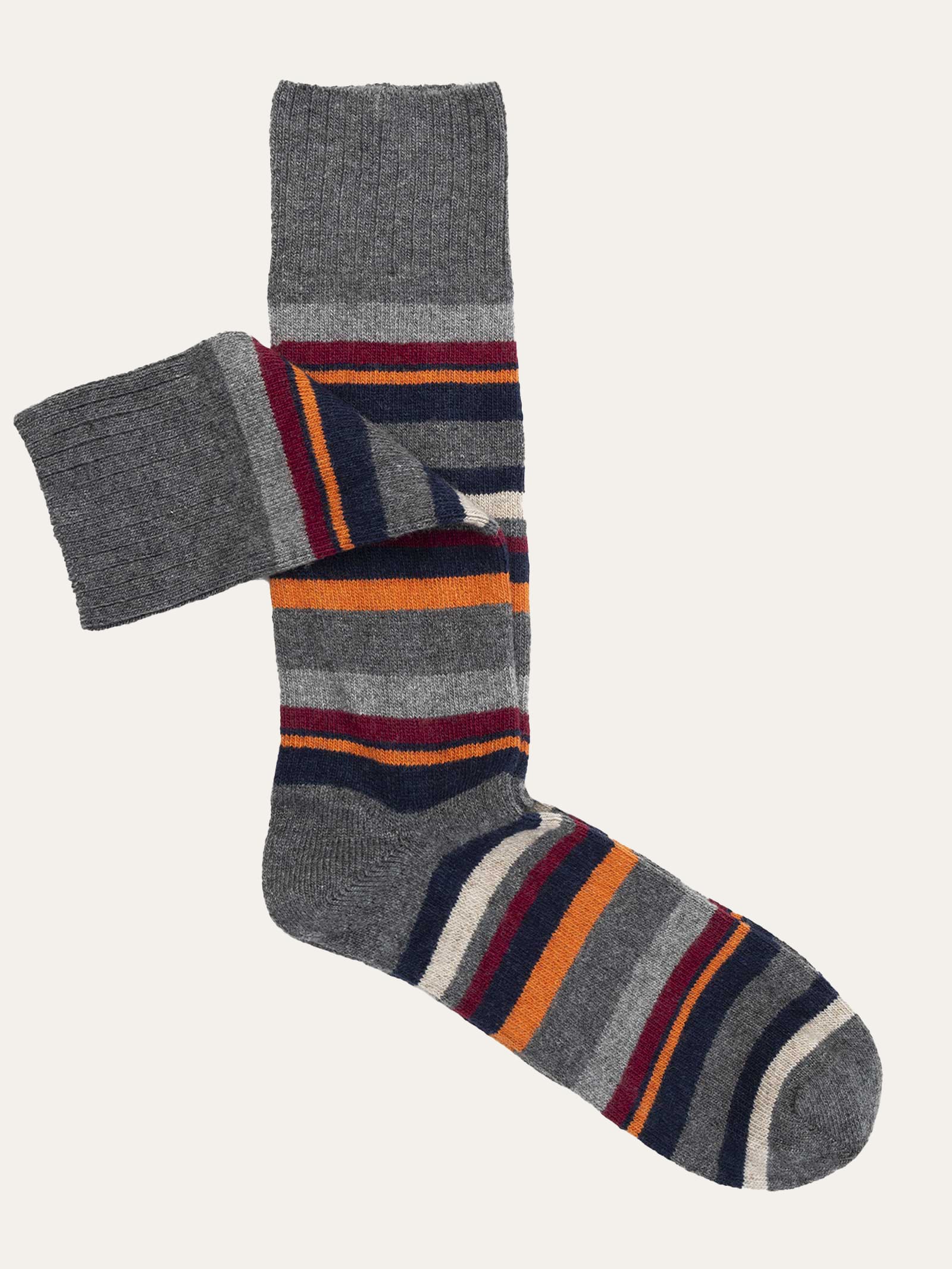 Cofanetto Regalo 3 paia calze Lunghe Fantasia in misto Cashmere - Image 3