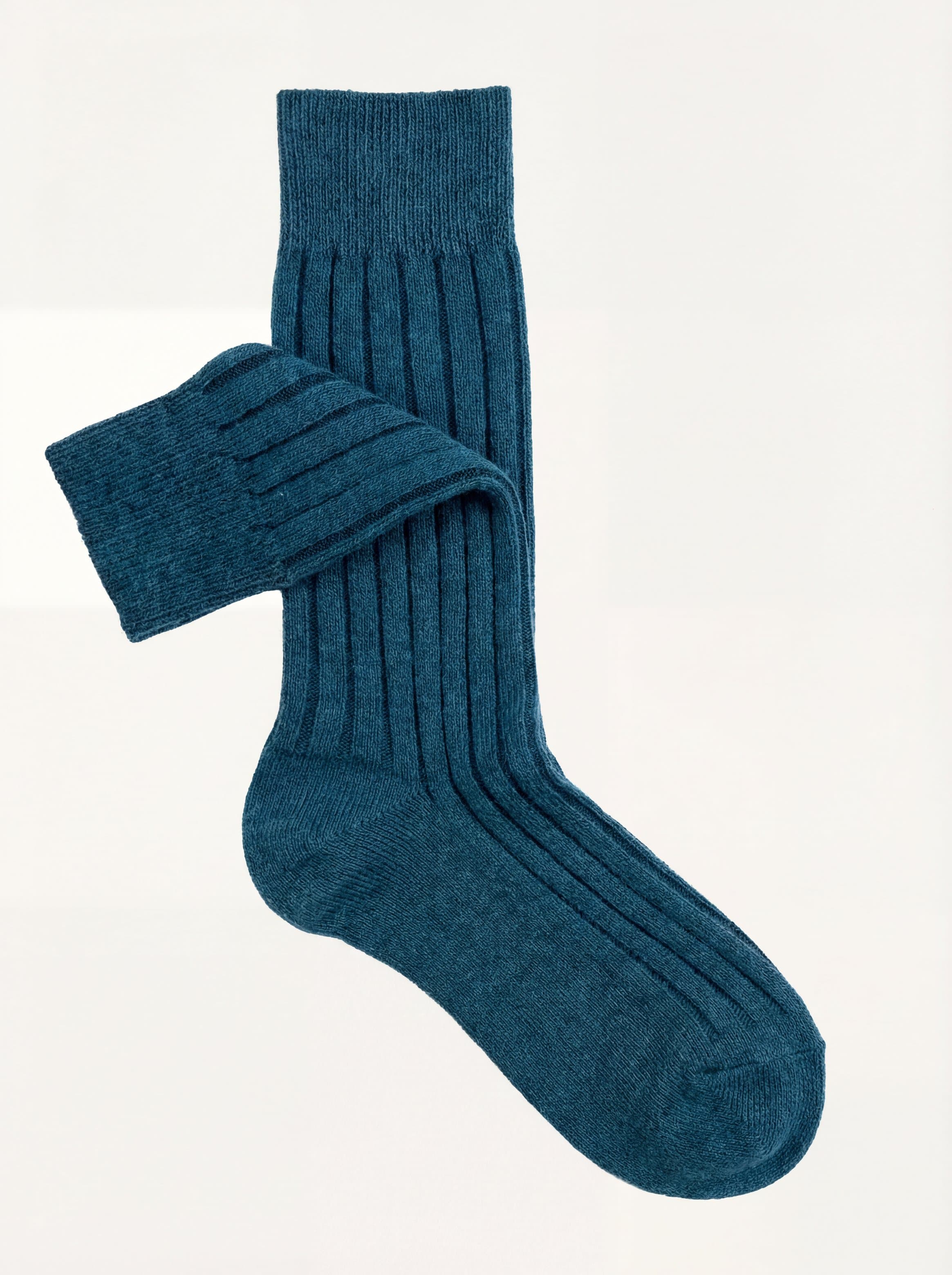 Cofanetto Regalo 3 paia calze Corte a costa Larga Color Block in misto Cashmere - Image 5