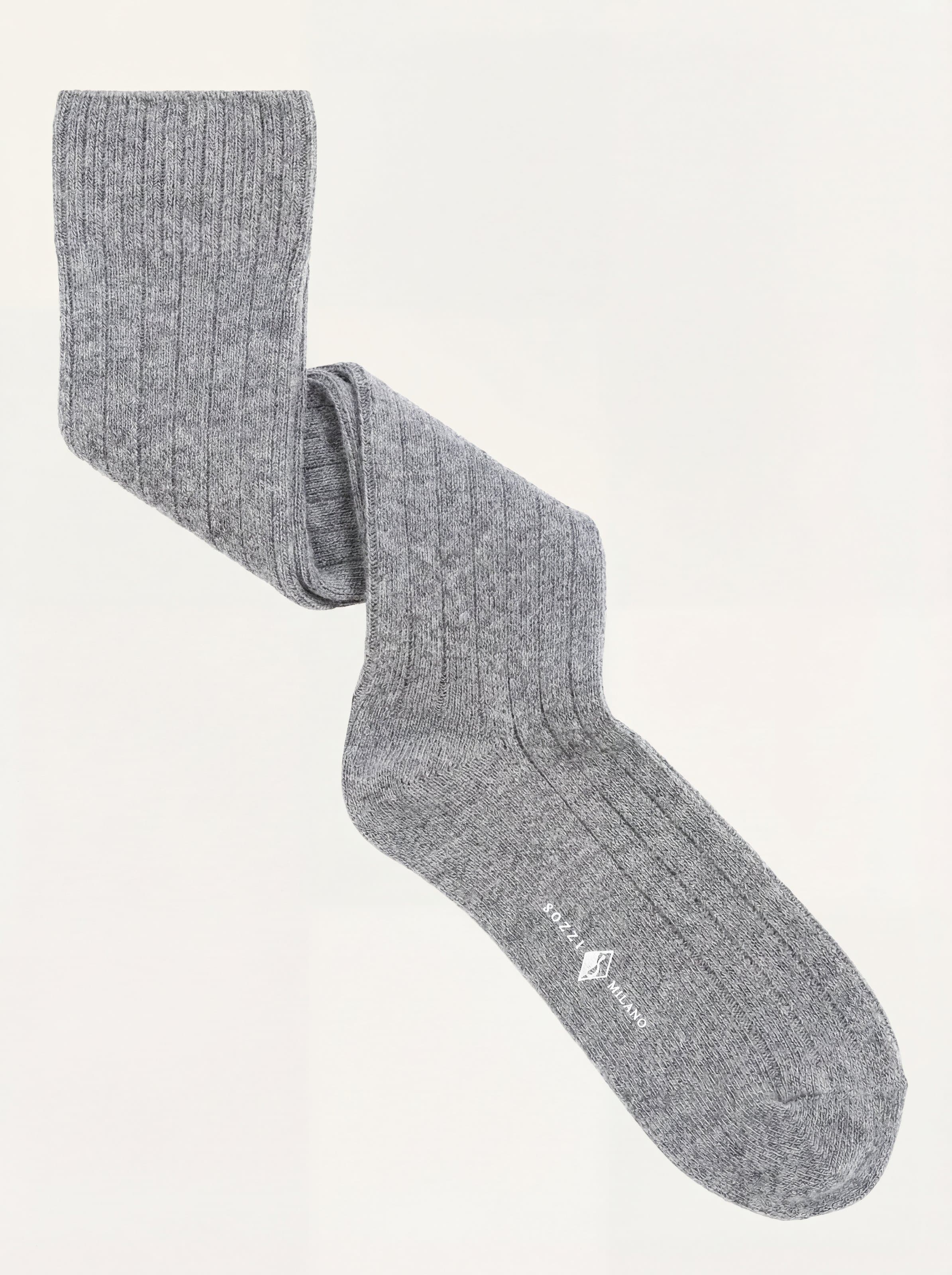 Cofanetto Regalo 3 paia calze Lunghe fantasia Natalizia in misto Cashmere - Image 3