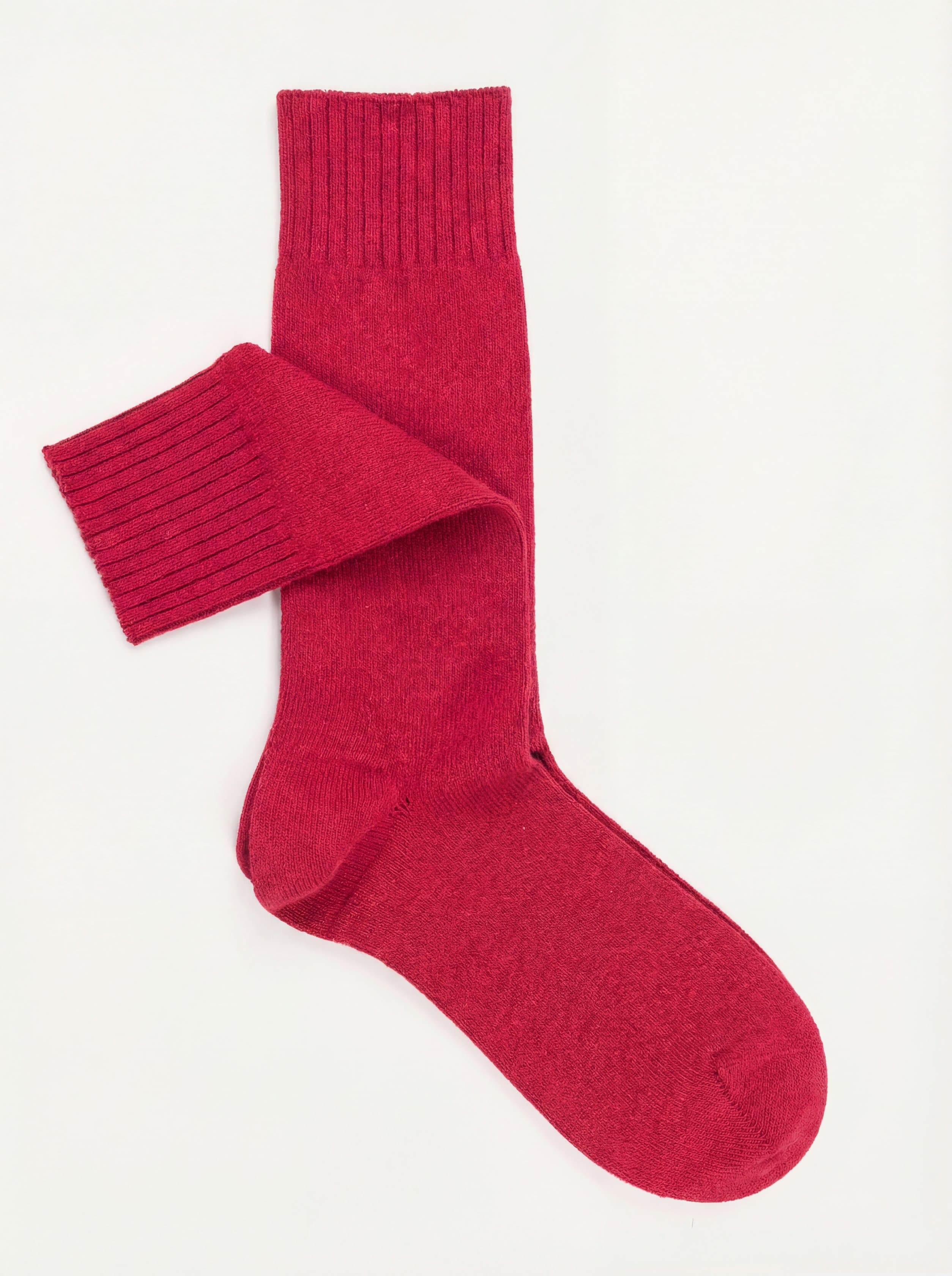 Chaussettes Courtes Unies en Mélange Cachemire - Image 10