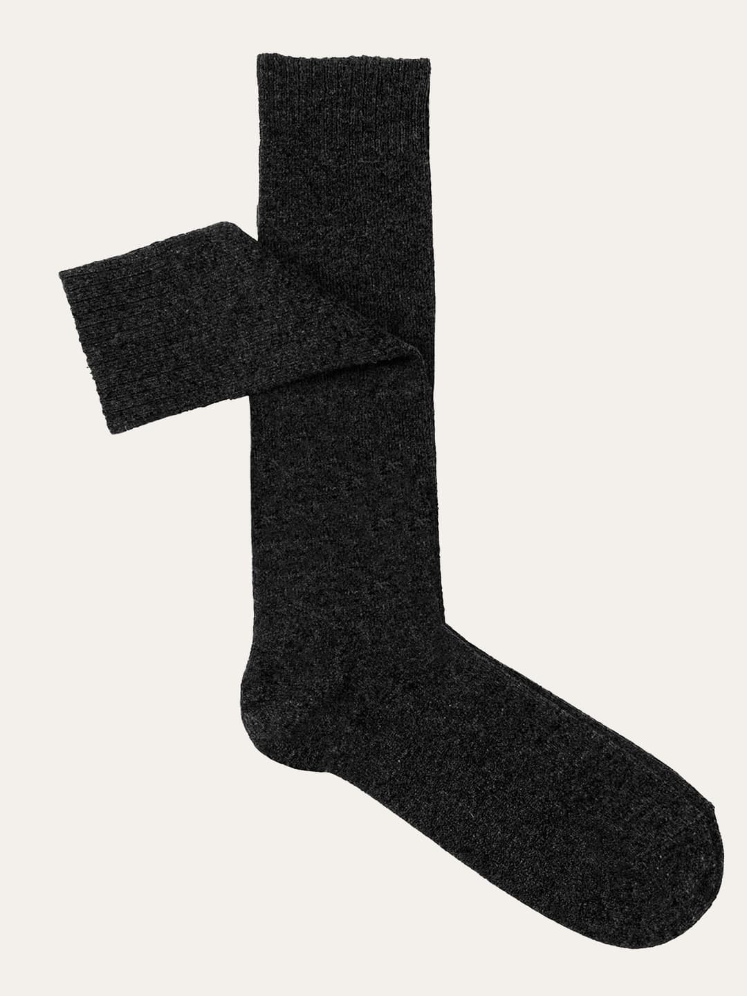 Gift box 3 pairs Short Socks with Patterns in Cashmere Blend