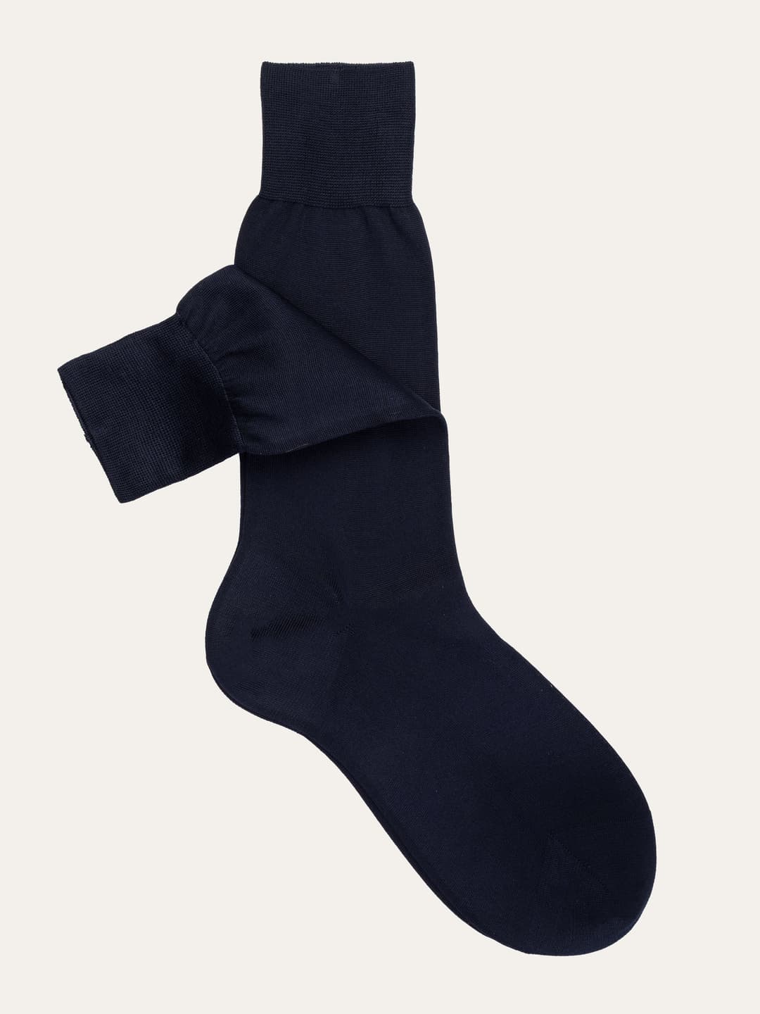 Classic Plain Short Socks in 100% Silk