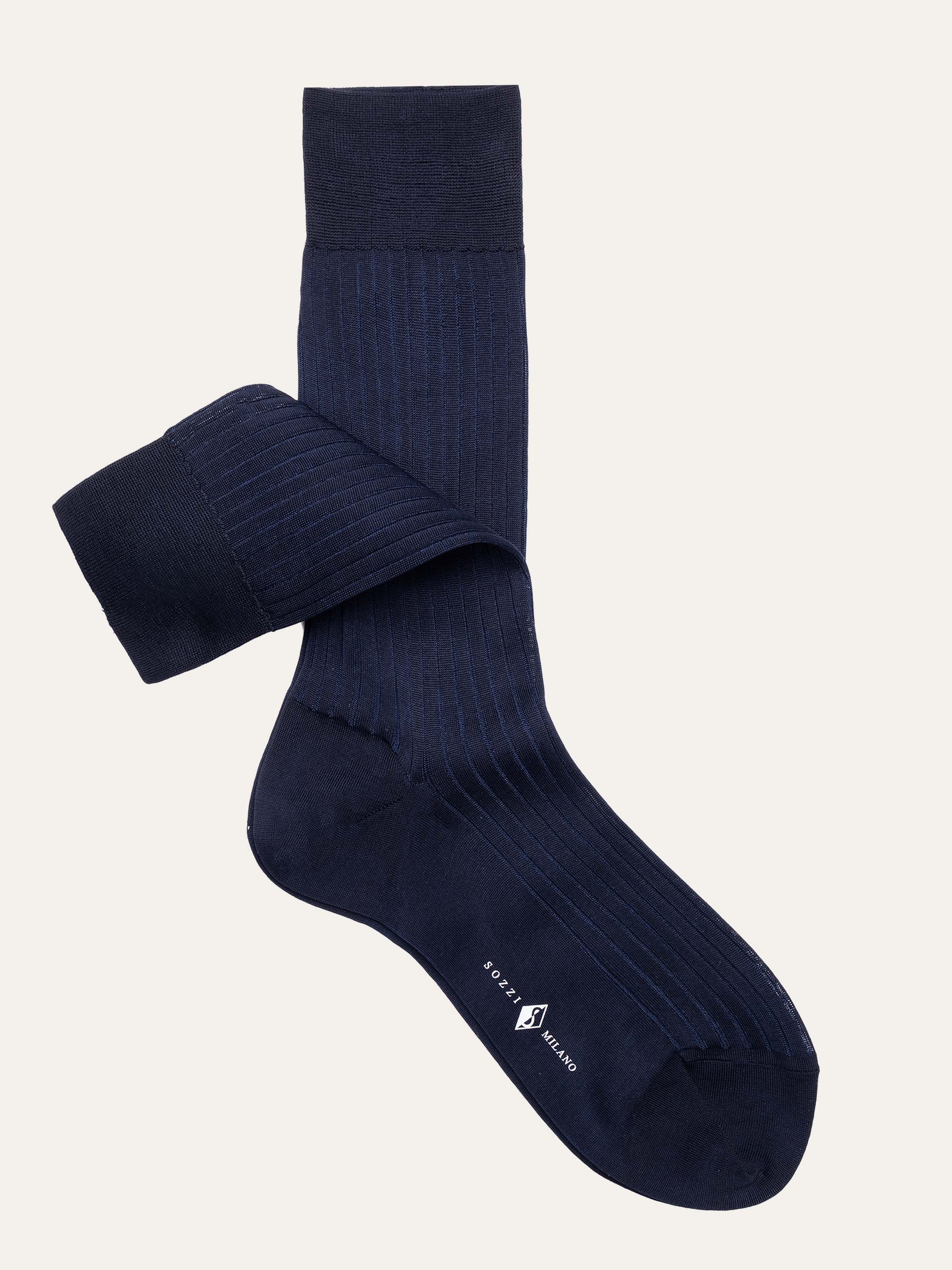 Geschenkbox mit drei Paar klassischen gerippten Socken aus Schottengarn - Image 6
