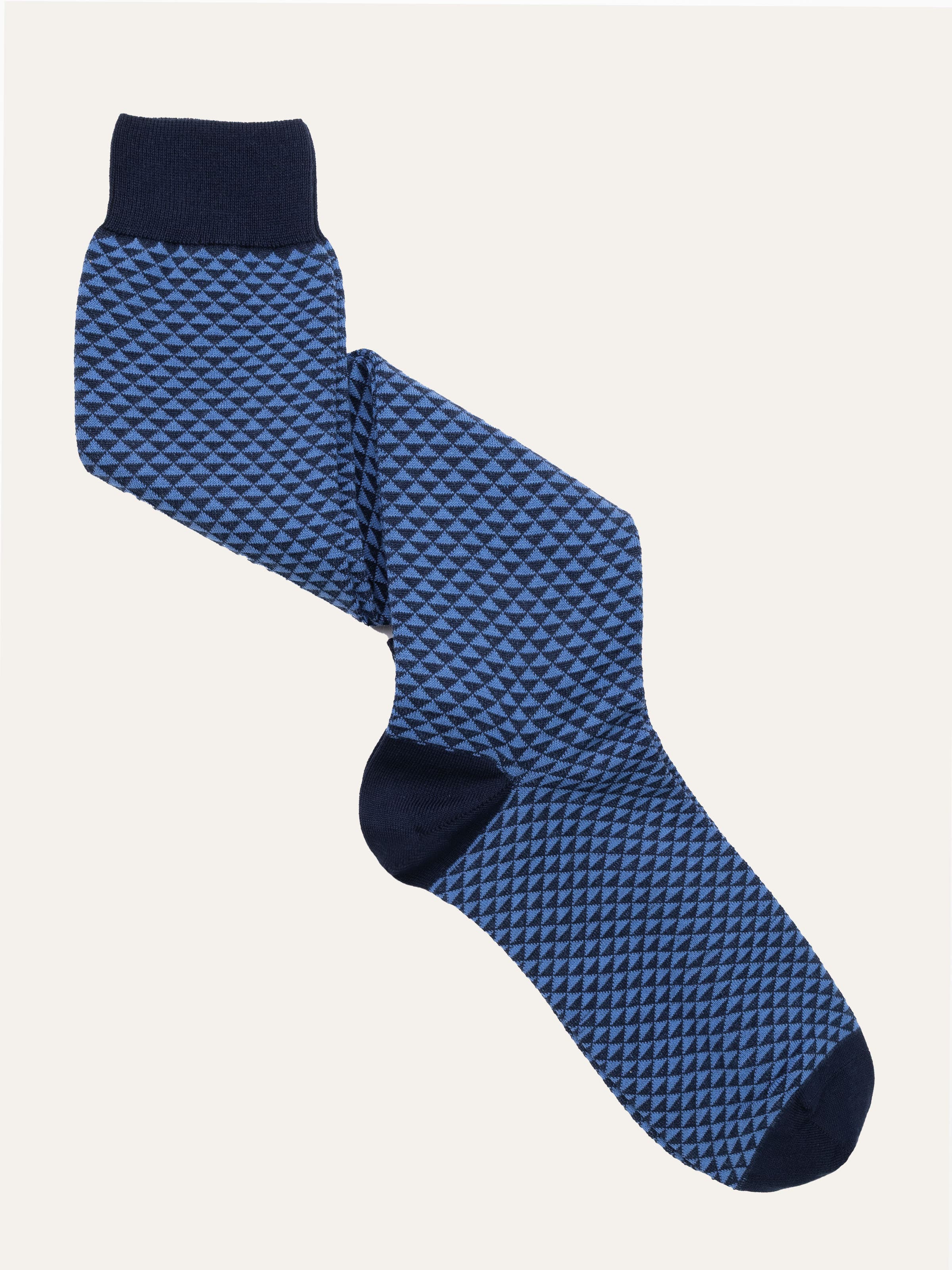 Geschenkbox mit 3 Paar langen gemusterten Socken aus warmem Baumwolle - Image 5