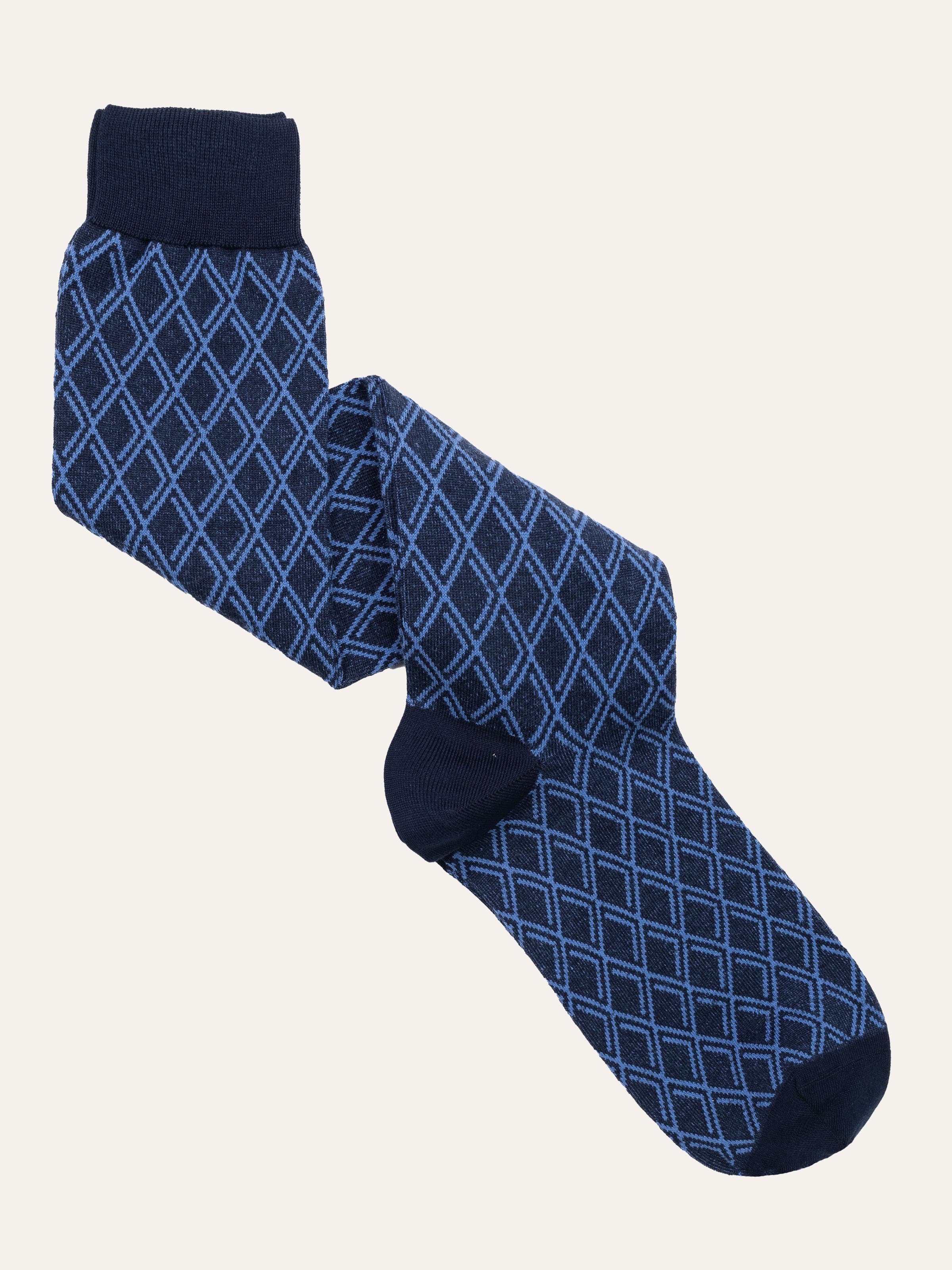 Geschenkbox mit 3 Paar langen gemusterten Socken aus warmem Baumwolle - Image 6