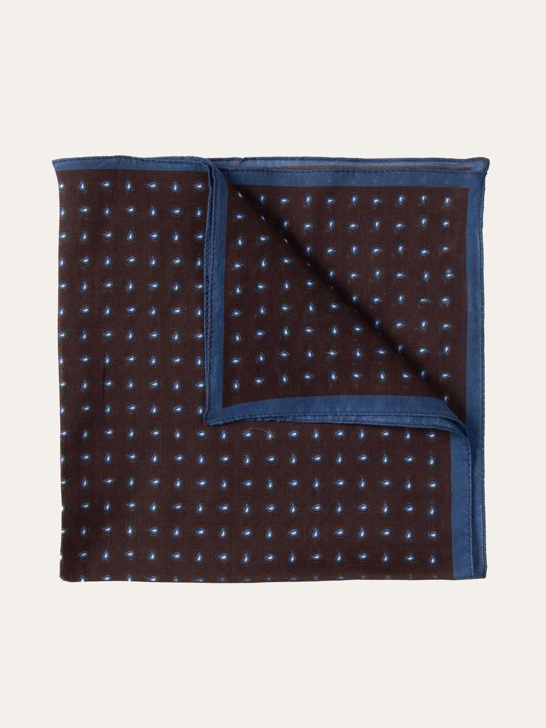 Pochette uomo fantasia cashmere