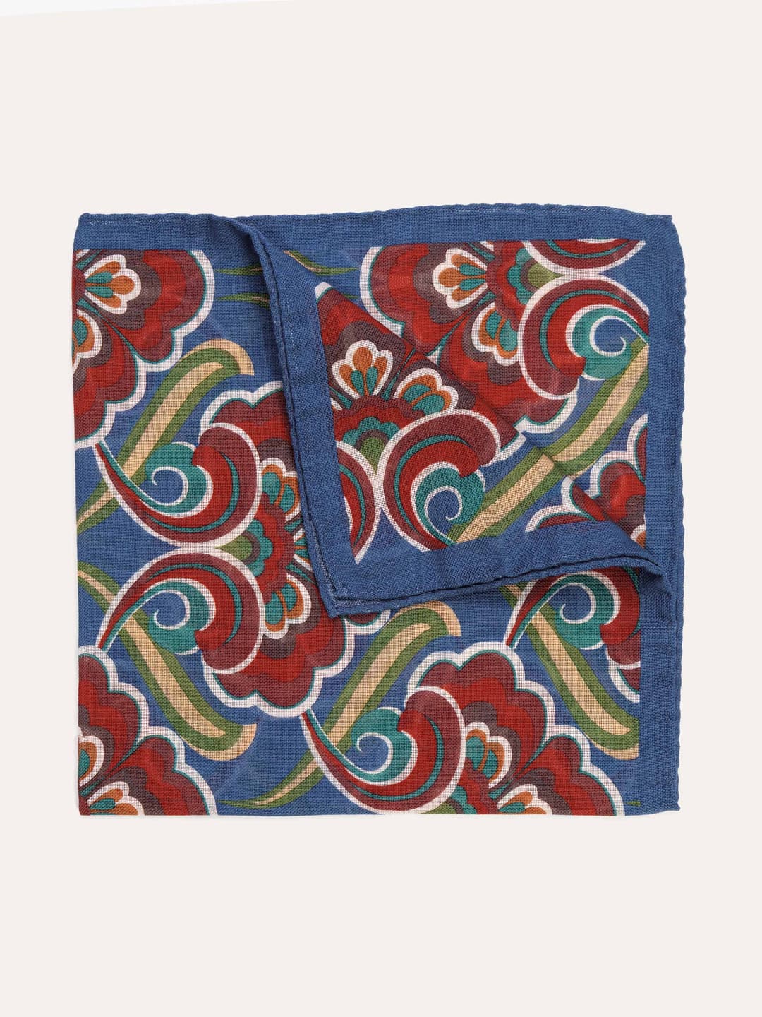 Pochette Uomo Fantasia Floreale